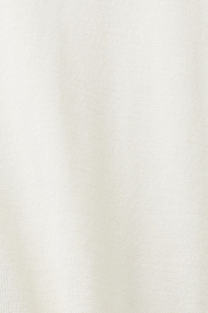 Sweter z półgolfem, LENZING™ ECOVERO™, OFF WHITE, detail image number 5