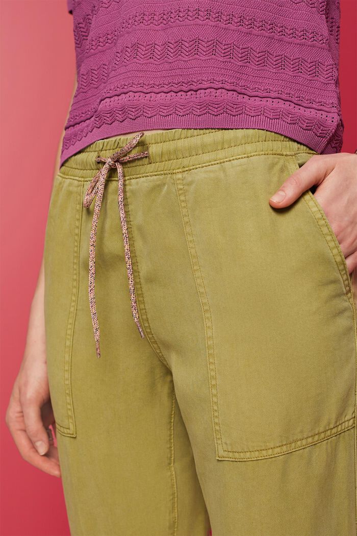 Spodnie z elastycznym pasem, PISTACHIO GREEN, detail image number 2