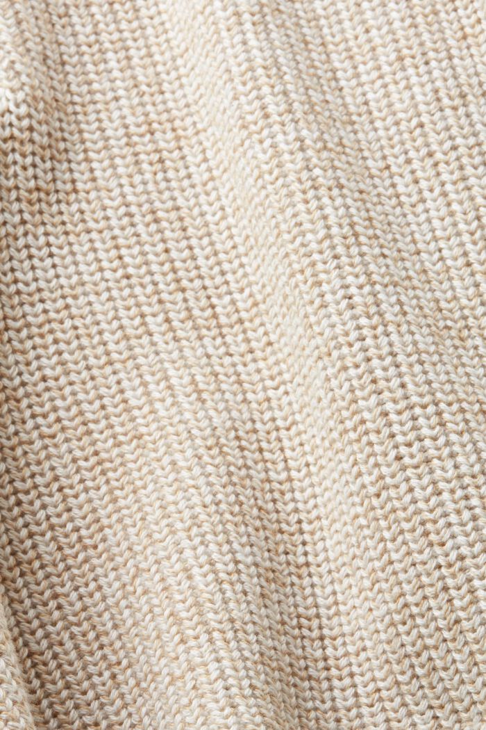 Fakturalny sweter troyer, OFF WHITE, detail image number 4