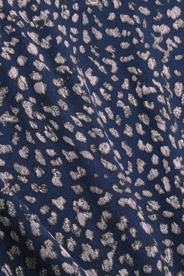 Bluzka z nadrukiem z LENZING™ ECOVERO™, DARK BLUE, detail image number 1