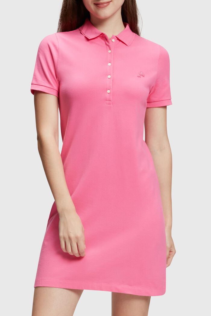 Klasyczna sukienka w stylu koszulki polo z kolekcji Dolphin Tennis Club