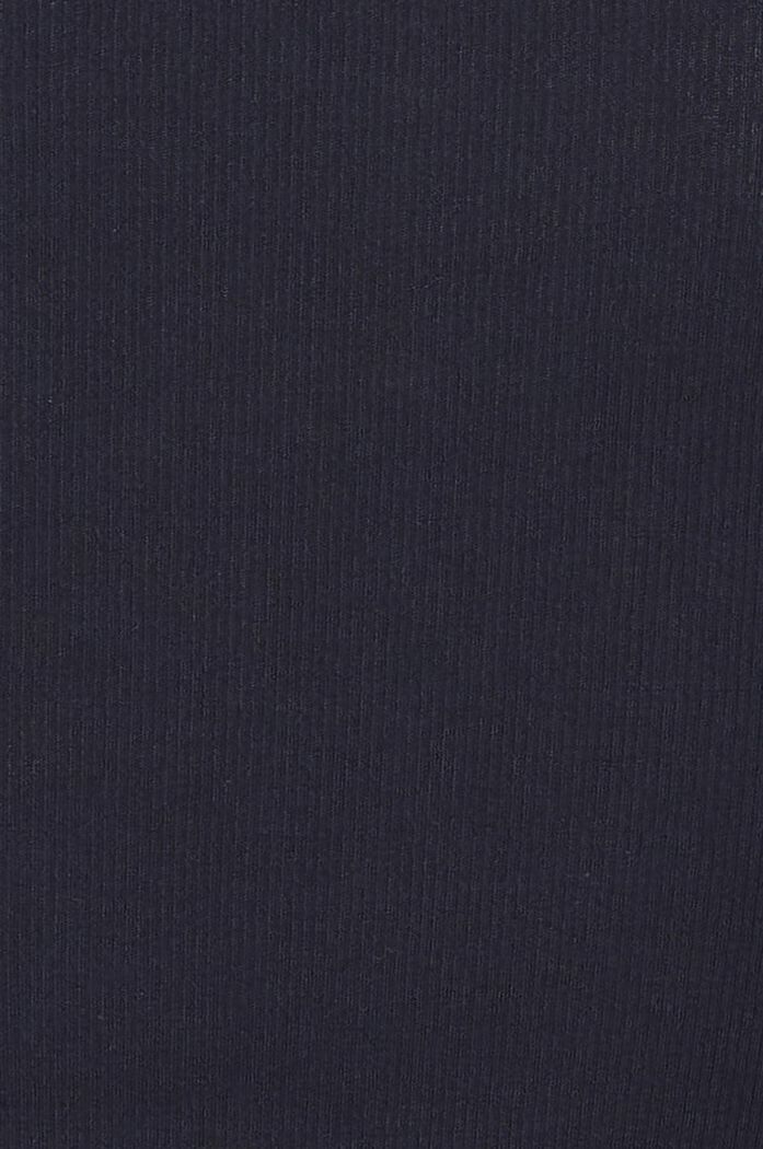 T-shirt ze ściąganym sznurkiem z boku, NIGHT SKY BLUE, detail image number 3