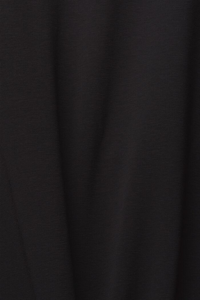 Dżersejowa spódnica z troczkiem, BLACK, detail image number 1