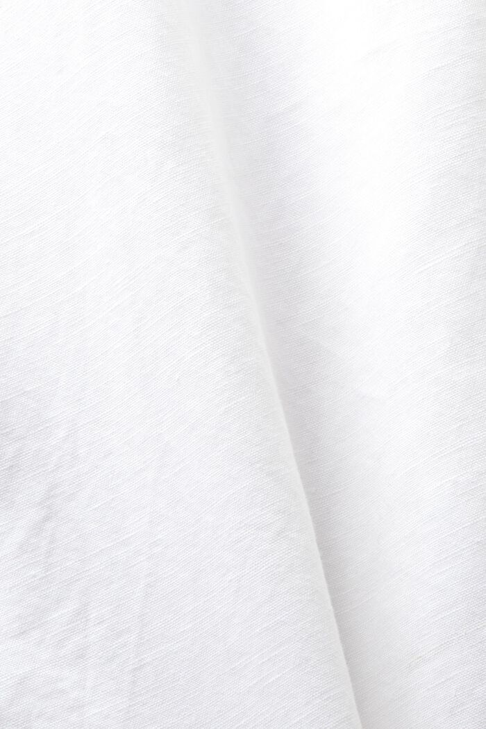 Koszula z długim rękawem, WHITE, detail image number 5