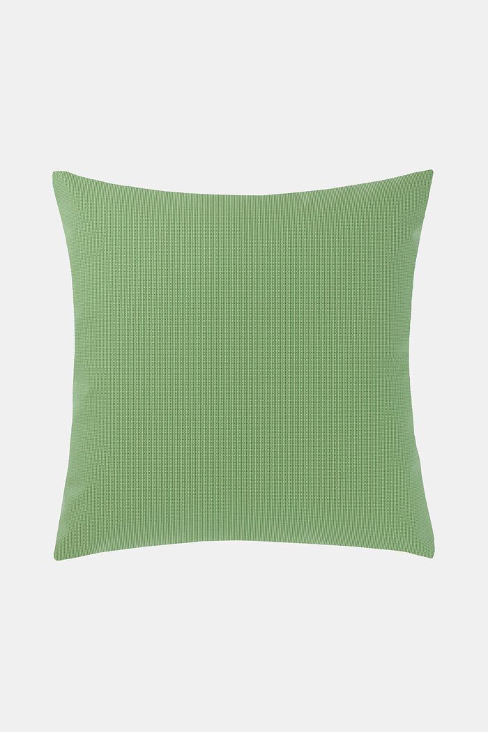 Fakturowana poszewka na poduszkę, GREEN, detail image number 0