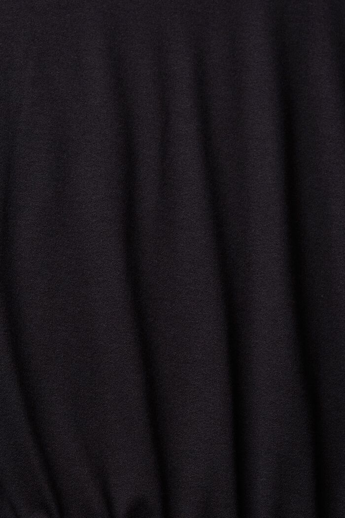 Koszulka z długim rękawem, LENZING™ ECOVERO™, BLACK, detail image number 5