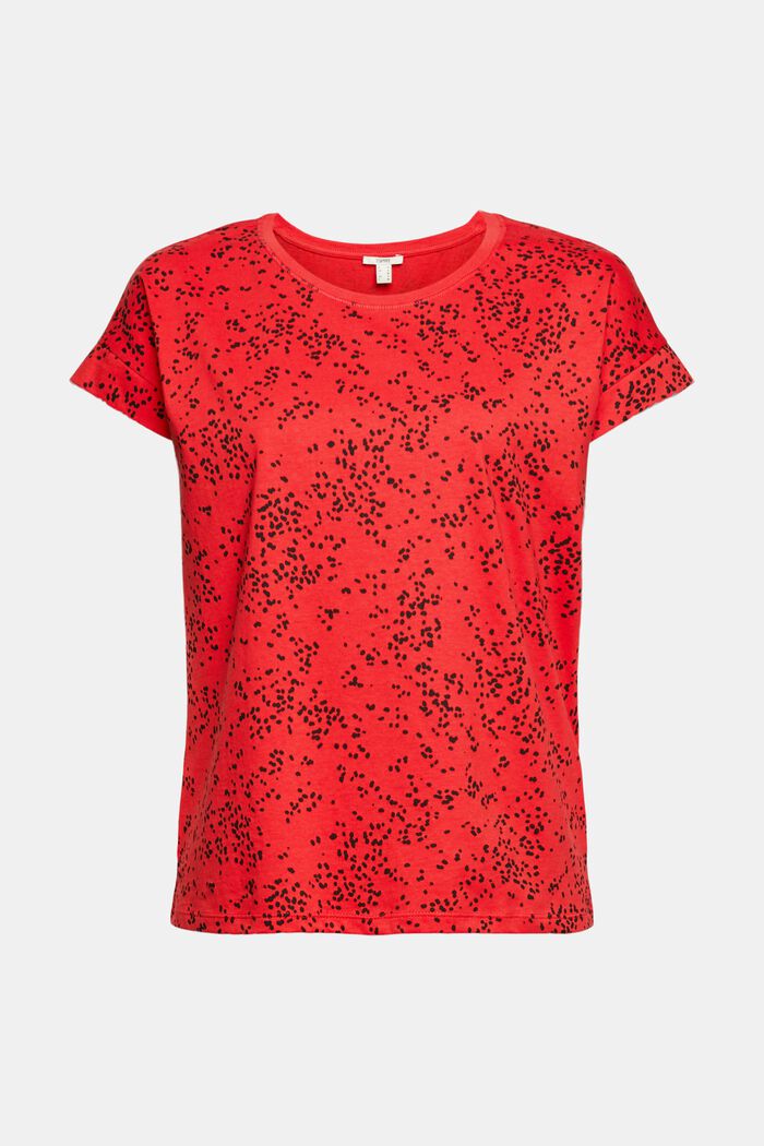 T-shirt z nadrukiem, 100% bawełny, RED, detail image number 2