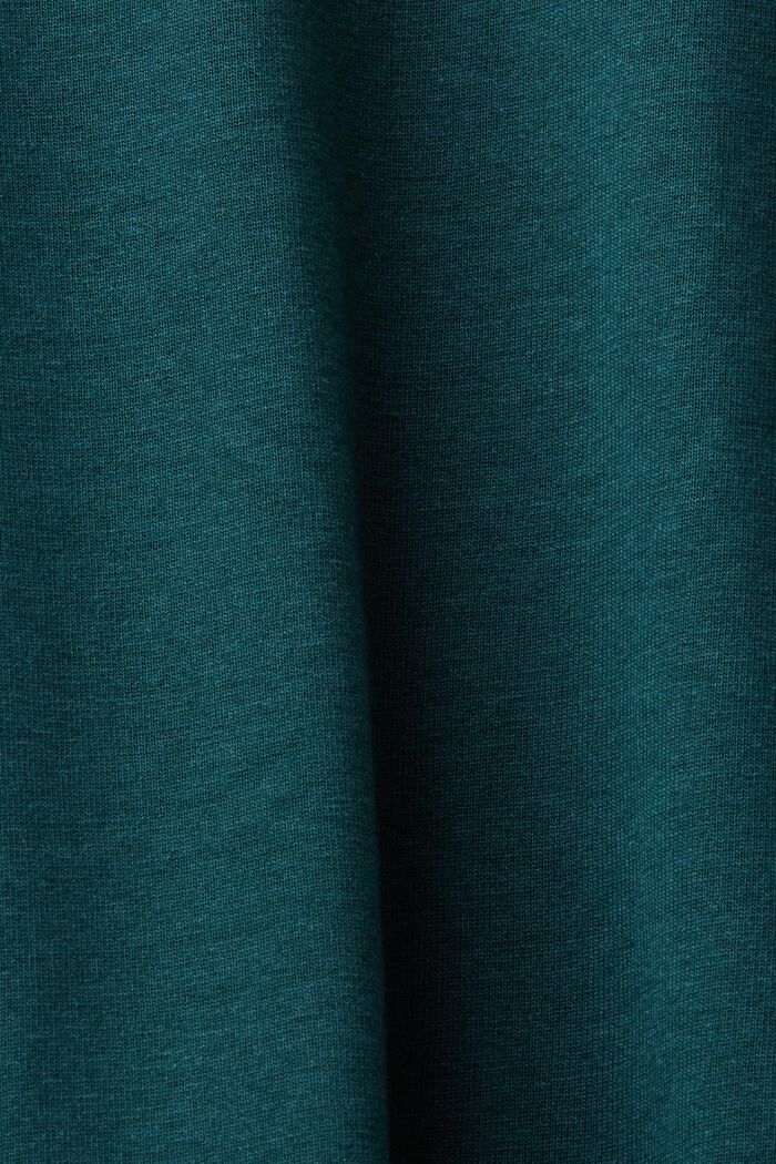 Bluzka z rękawami à la nietoperz, EMERALD GREEN, detail image number 4