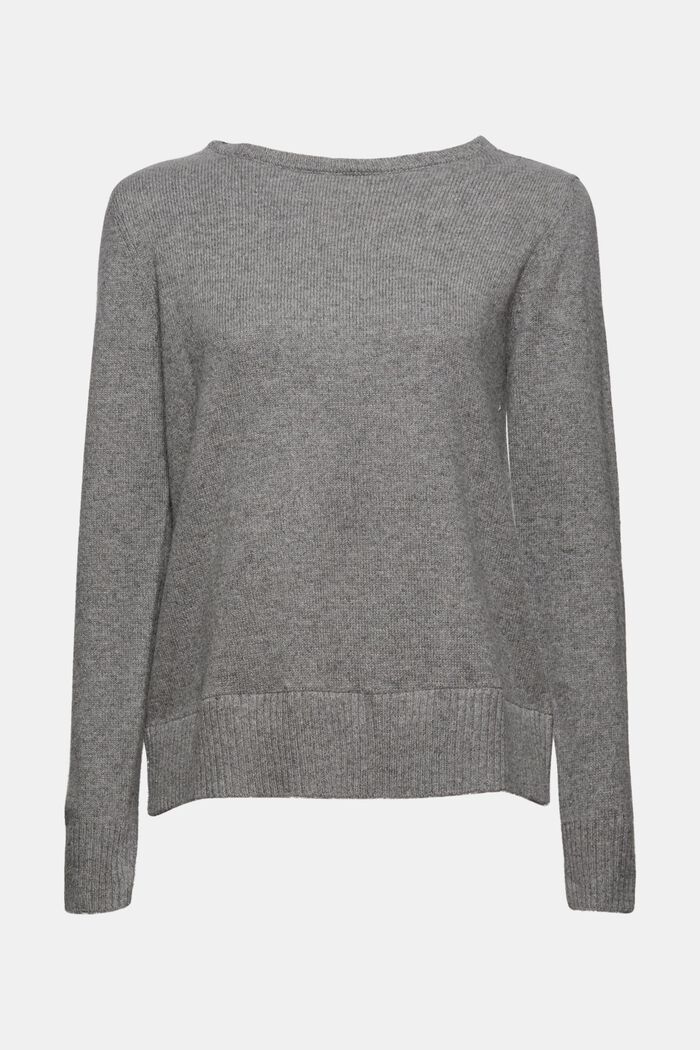 Z wełną: warstwowy sweter