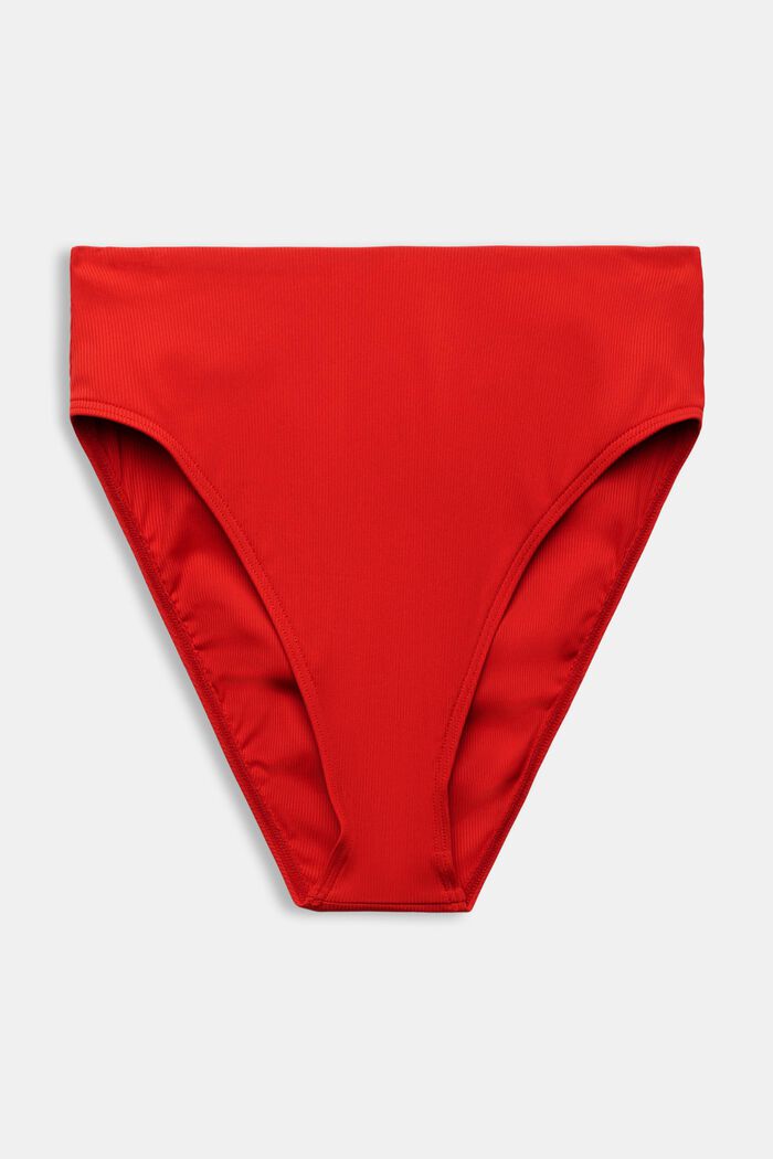 Dół od bikini ze średnim stanem, DARK RED, detail image number 4