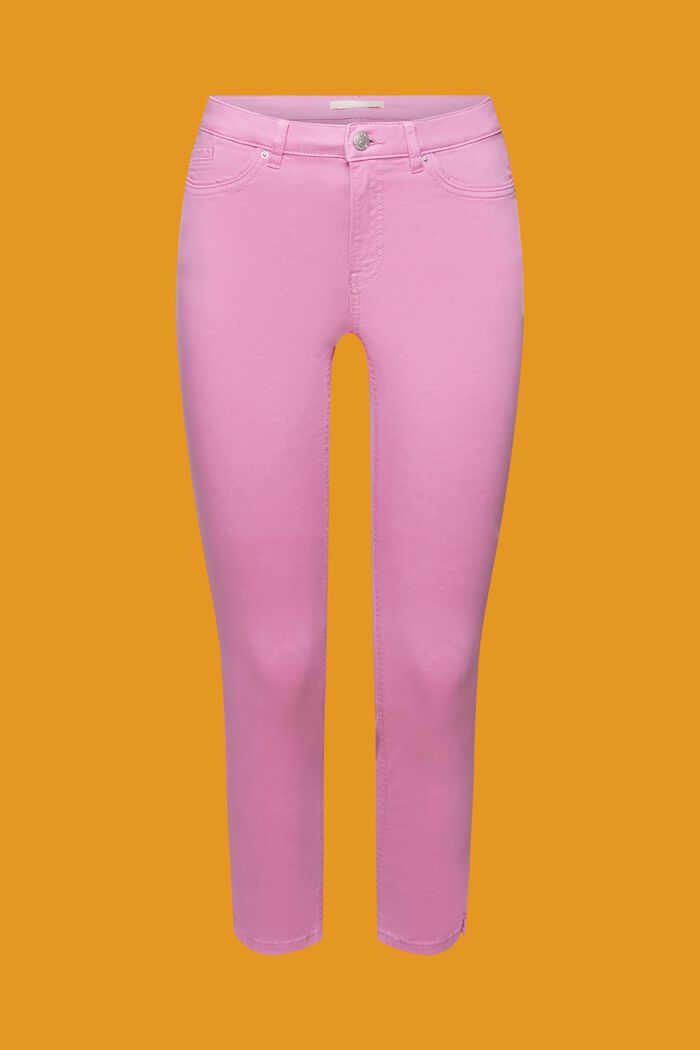 Skrócone spodnie skinny, LILAC, detail image number 6