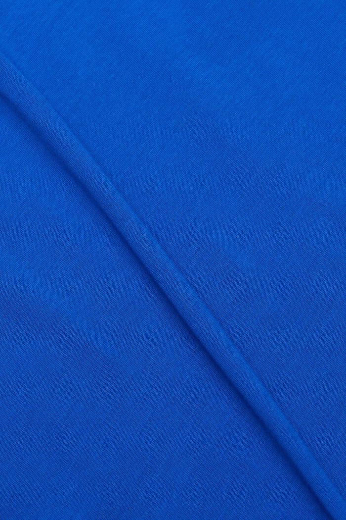 Koszulka polo z kołnierzykiem w stylu spacedye, BRIGHT BLUE, detail image number 5