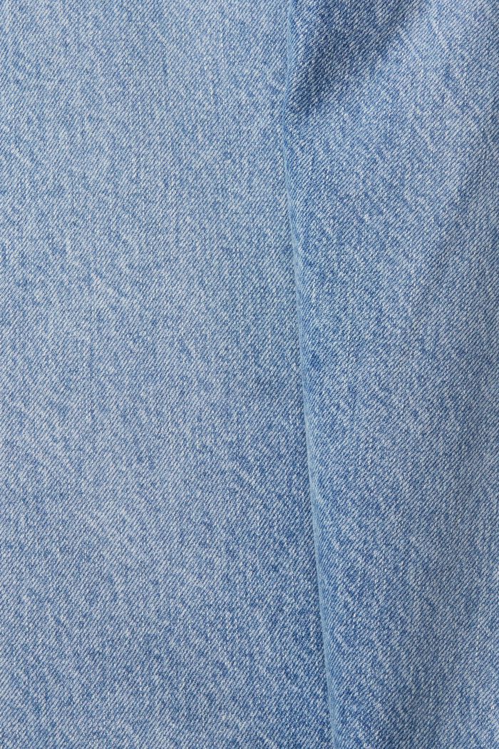 Dżinsy o kroju dad z bawełny, BLUE LIGHT WASHED, detail image number 7