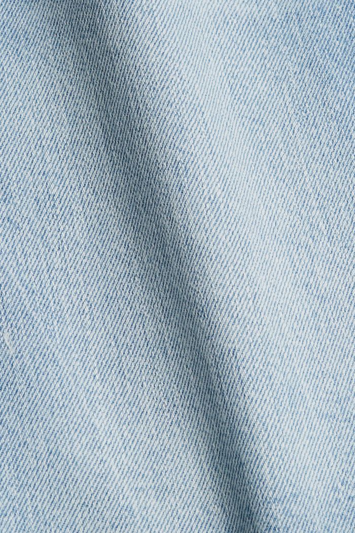 Dżinsowe szorty ze 100% organicznej bawełny, BLUE LIGHT WASHED, detail image number 4