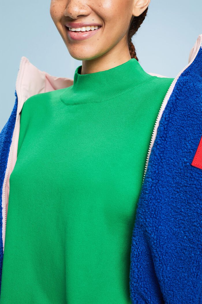 Sweter z półgolfem, GREEN, detail image number 1