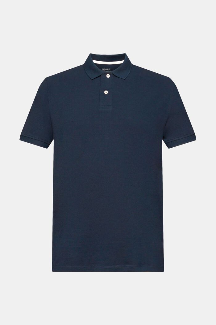 Koszulka polo, fason slim fit, NAVY, detail image number 6