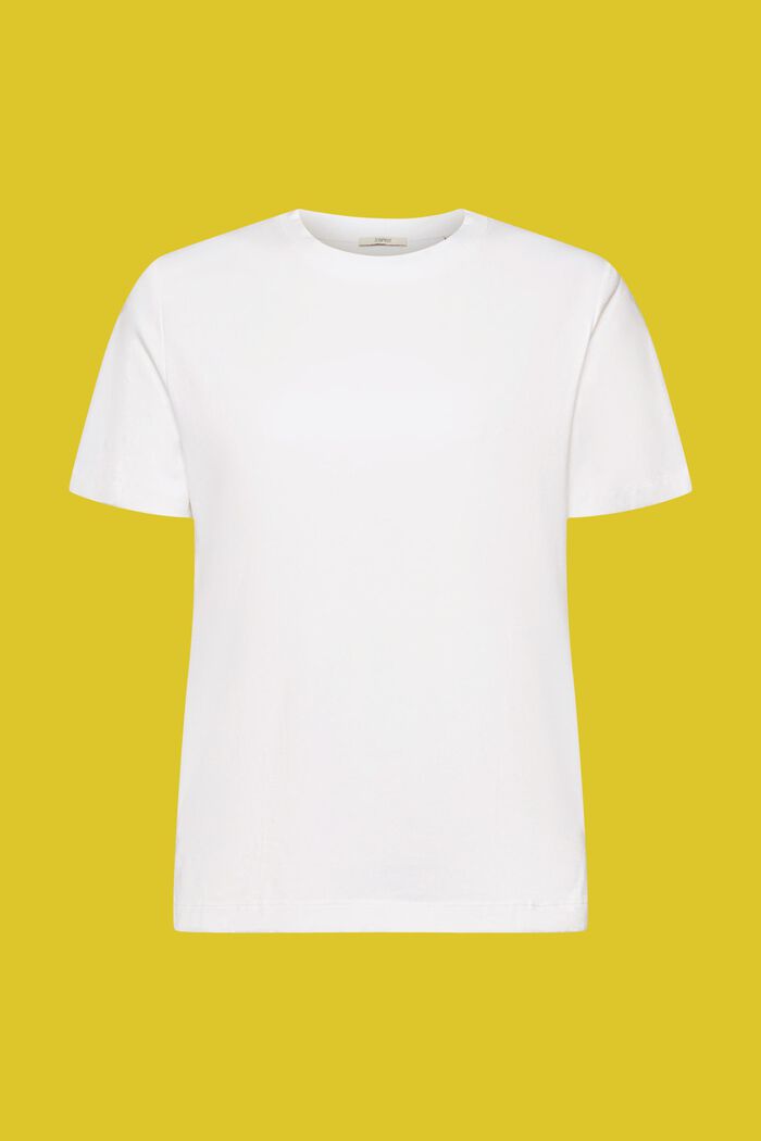 T-shirt z mieszanki bawełnianej, WHITE, detail image number 7