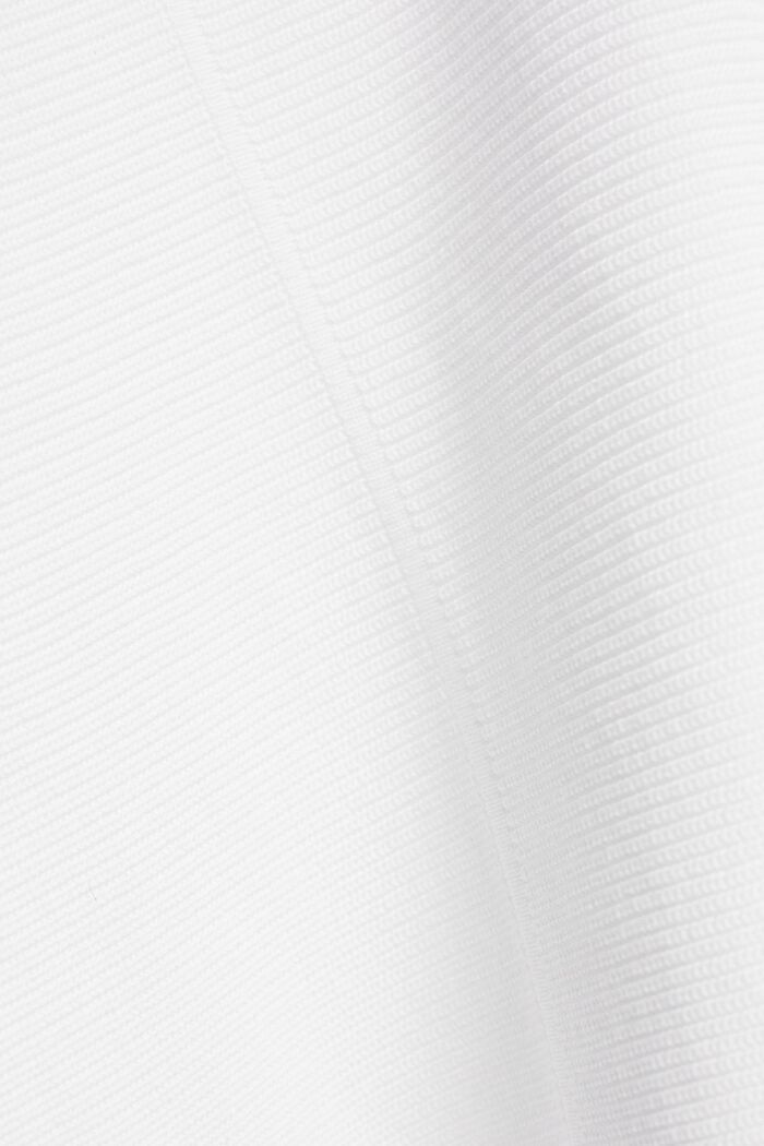 Sweter z łódkowym dekoltem z mieszanki z włóknem TENCEL™, OFF WHITE, detail image number 4