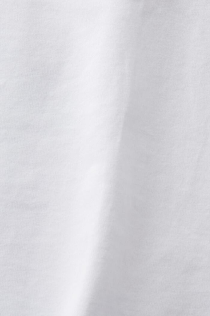 T-shirt z logo, WHITE, detail image number 6