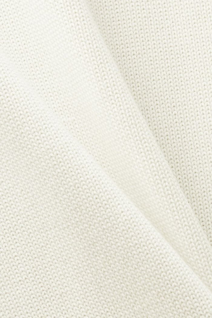 Żakardowy sweter z okrągłym dekoltem z bawełny, ICE, detail image number 4