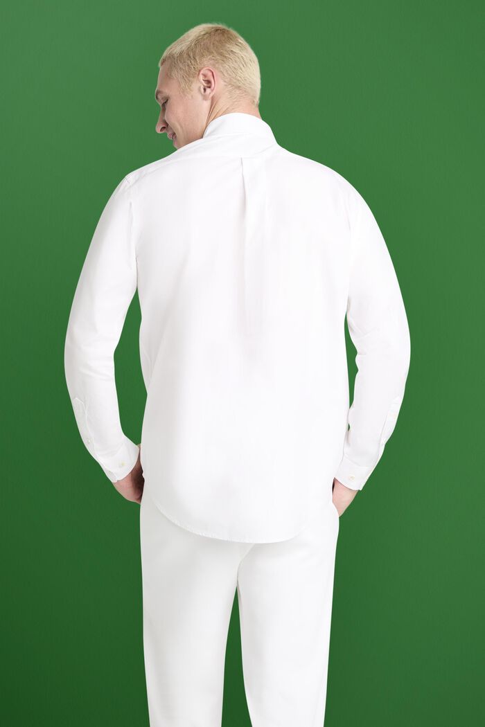 Koszula z popeliny bawełnianej, WHITE, detail image number 1