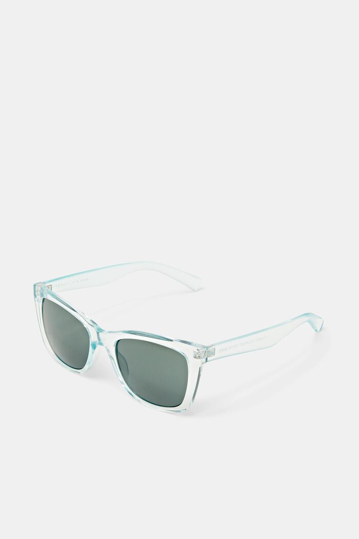 Okulary przeciwsłoneczne w kwadratowych oprawkach, GREEN, detail image number 0