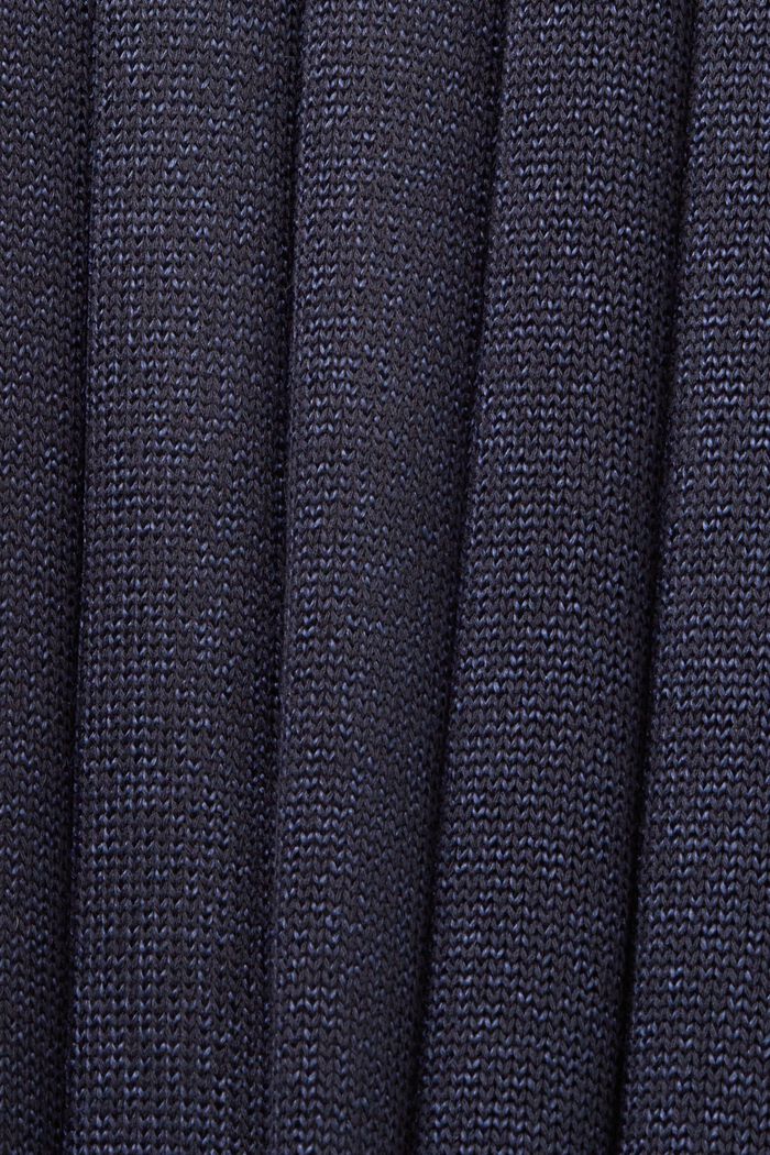 Długi kardigan z błyszczącym efektem, PETROL BLUE, detail image number 4