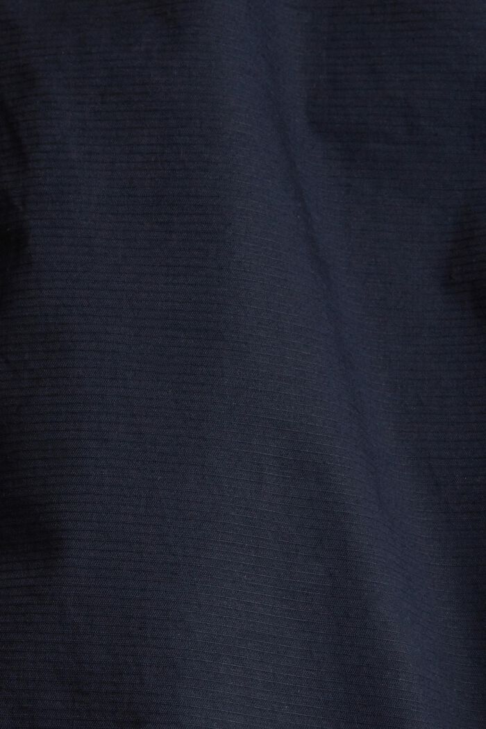 Szorty z elastycznym pasem, bawełna organiczna, NAVY, detail image number 4