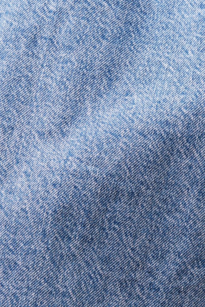 Dżinsowa koszula z długim rękawem, BLUE LIGHT WASHED, detail image number 5