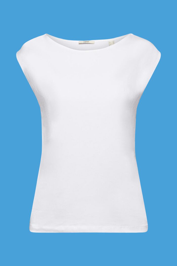 T-shirt bez rękawów, WHITE, detail image number 6