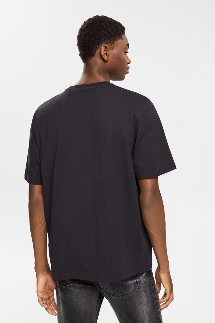 T-shirt z dżerseju, 100% bawełny, BLACK, detail image number 4