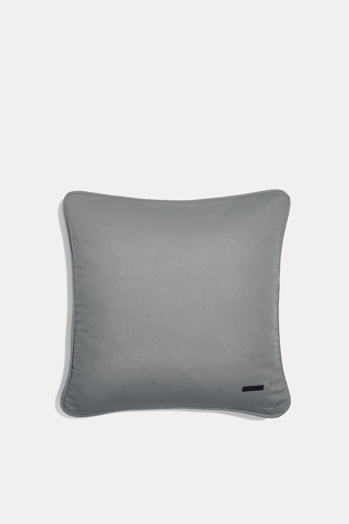 Poszewka na poduszkę, 100% bawełny, DARK GREY, overview