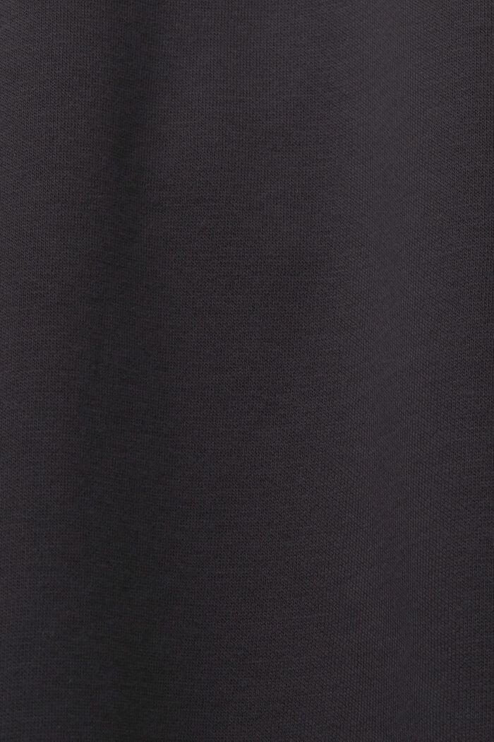 Spodnie dresowe z kieszenią na nogawce, BLACK, detail image number 4