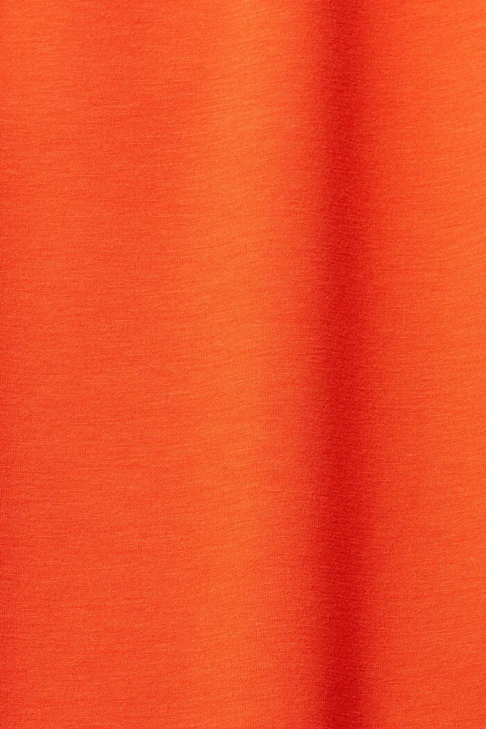 Spodnie w stylu joggersów, LENZING™ ECOVERO™, RED ORANGE, detail image number 1
