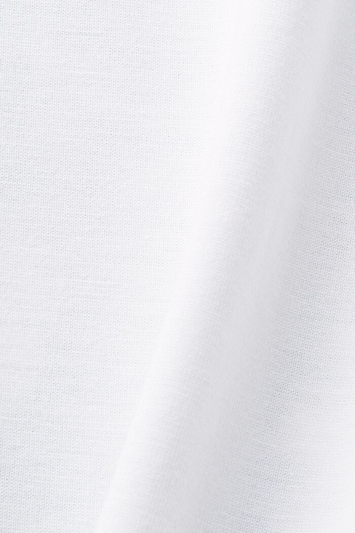 T-shirt z nadrukiem, LENZING™ ECOVERO™, WHITE, detail image number 5