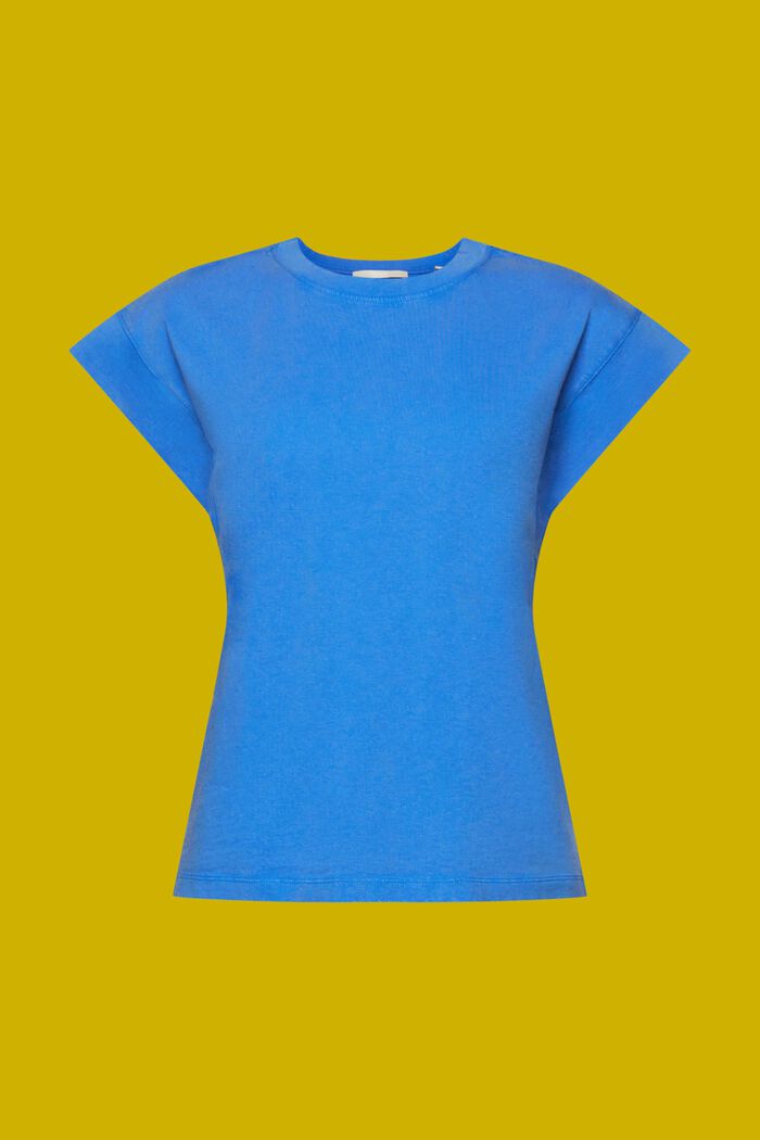 T-shirt z krótkim rękawem a la nietoperz, BRIGHT BLUE, detail image number 5