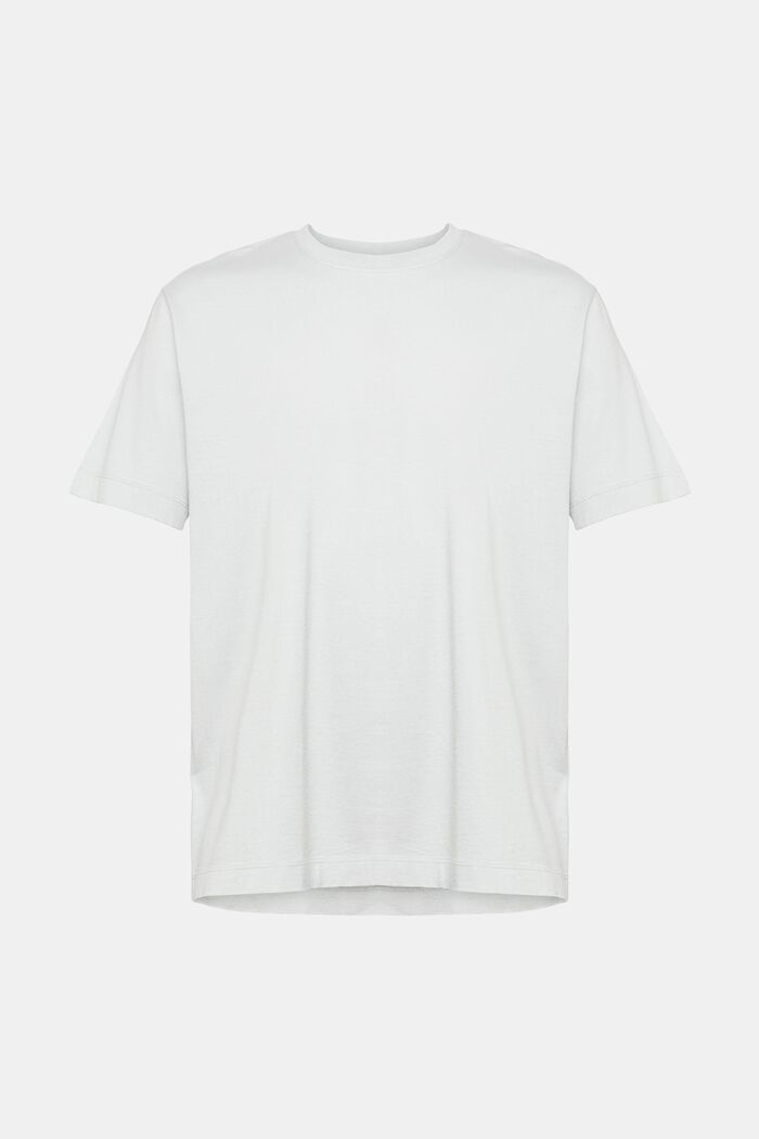 Jednokolorowy T-shirt, LIGHT GREY, detail image number 2