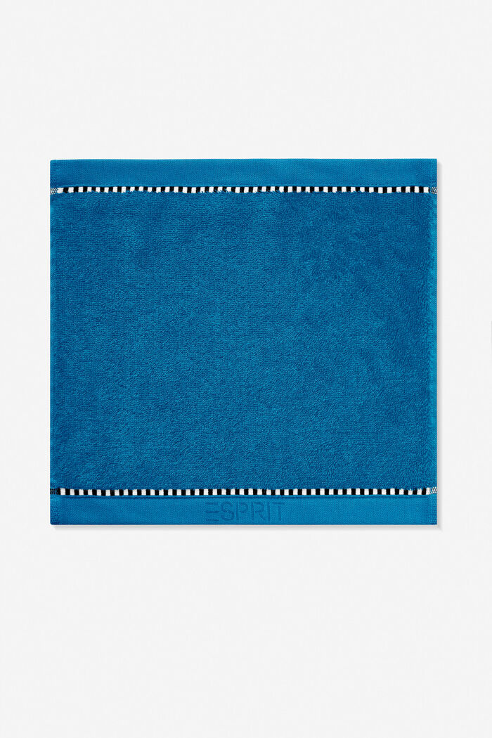 Z TENCELEM™: seria jednokolorowych ręczników z froty, OCEAN BLUE, detail image number 5