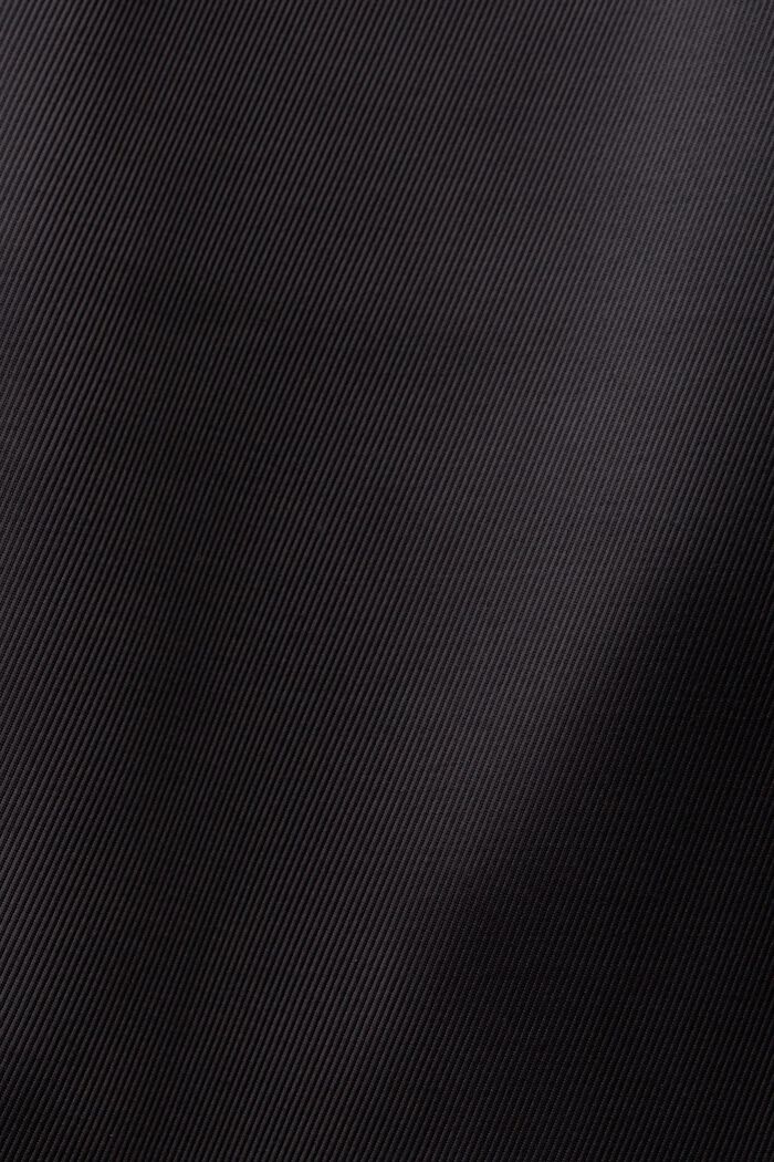 Satynowa spódnica maxi z paskiem, BLACK, detail image number 6