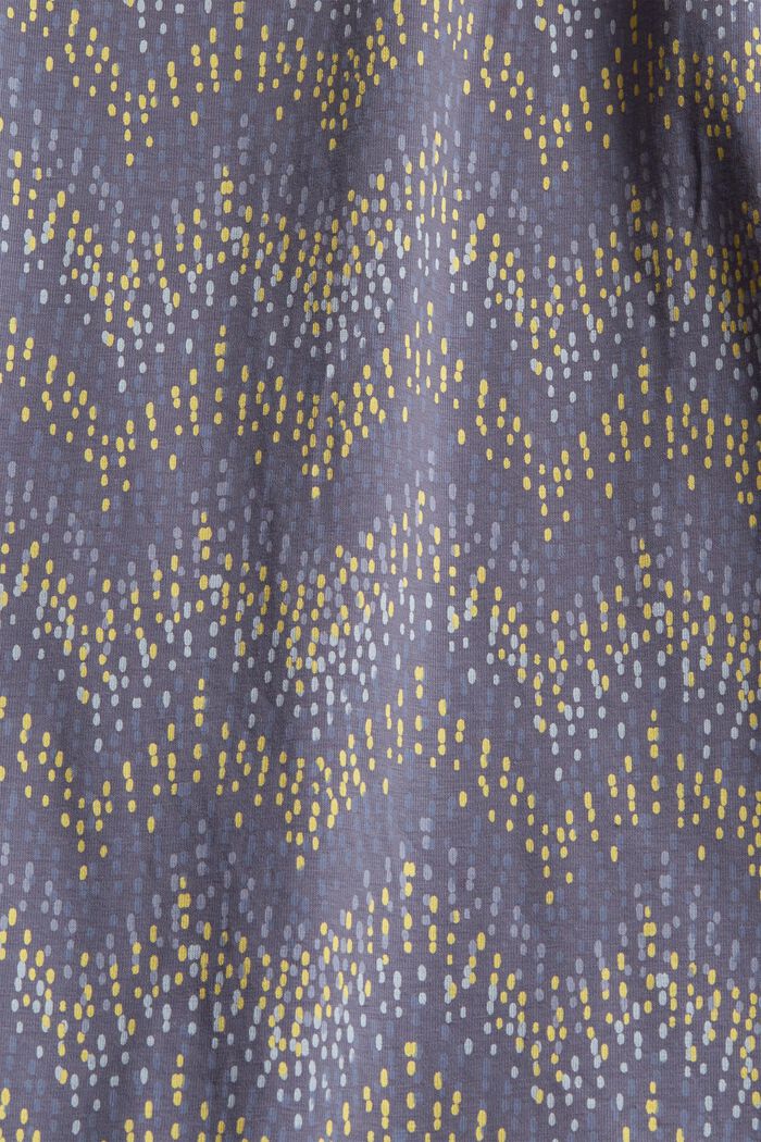 Piżama z dżerseju z bawełny ekologicznej, GREY BLUE, detail image number 3