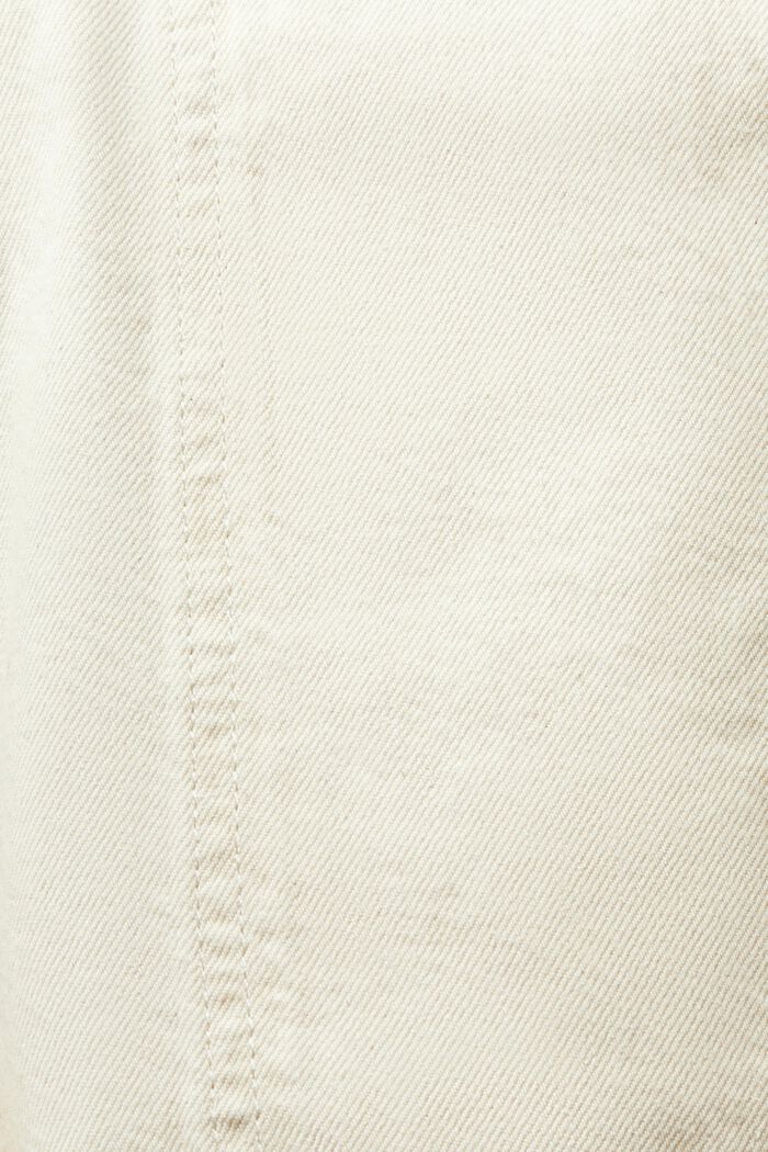 Dżinsowe szorty ze średnim stanem, OFF WHITE, detail image number 5