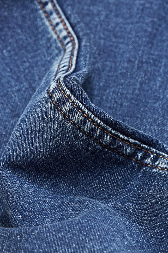 Elastyczne dżinsy z mieszanki z bawełną ekologiczną, BLUE MEDIUM WASHED, detail image number 6