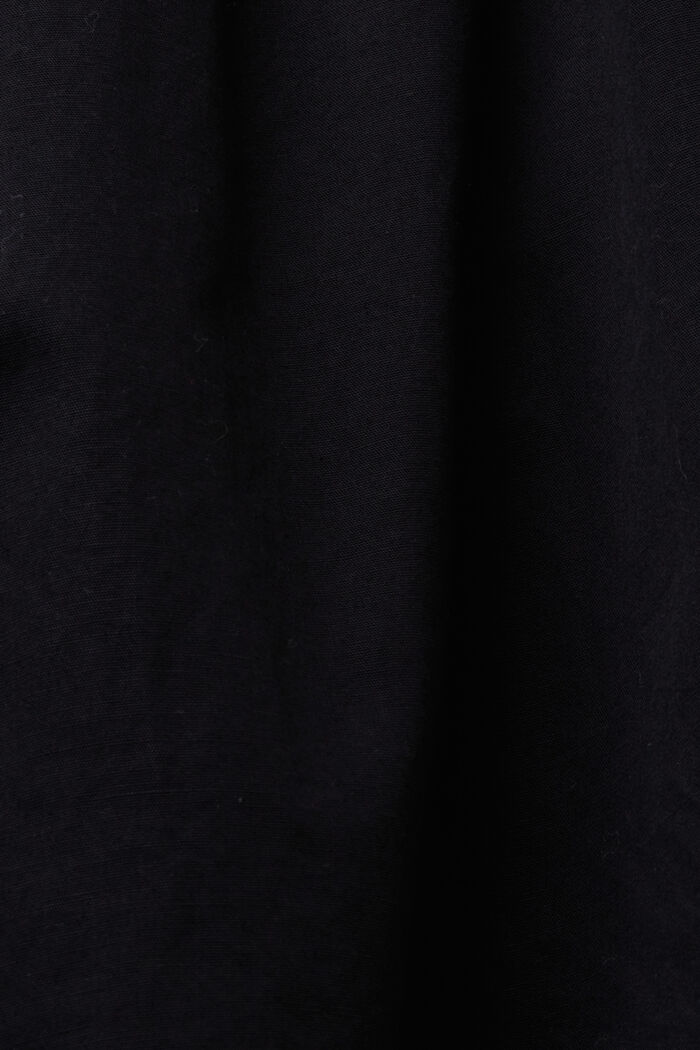 Sukienka mini z miksu materiałów, BLACK, detail image number 5