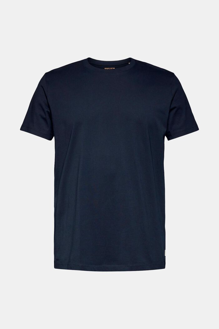 T-shirt z dżerseju, 100% bawełny, NAVY, detail image number 0