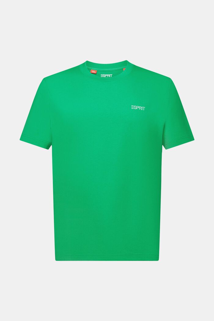 Logowany T-shirt, unisex, GREEN, detail image number 7