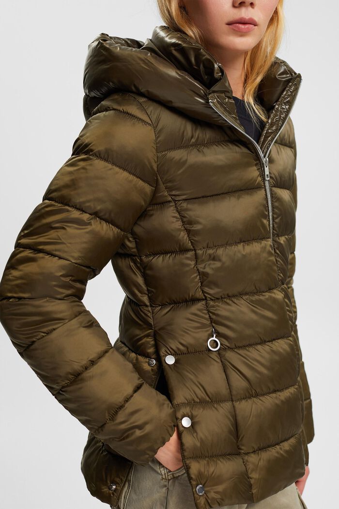 Pikowana kurtka z ociepleniem 3M™Thinsulate™, DARK KHAKI, detail image number 0