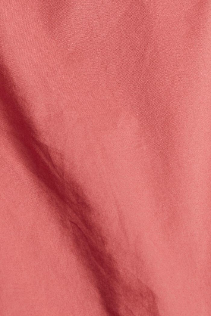 Bluzka z rękawem 3/4, 100% bawełny, CORAL, detail image number 4