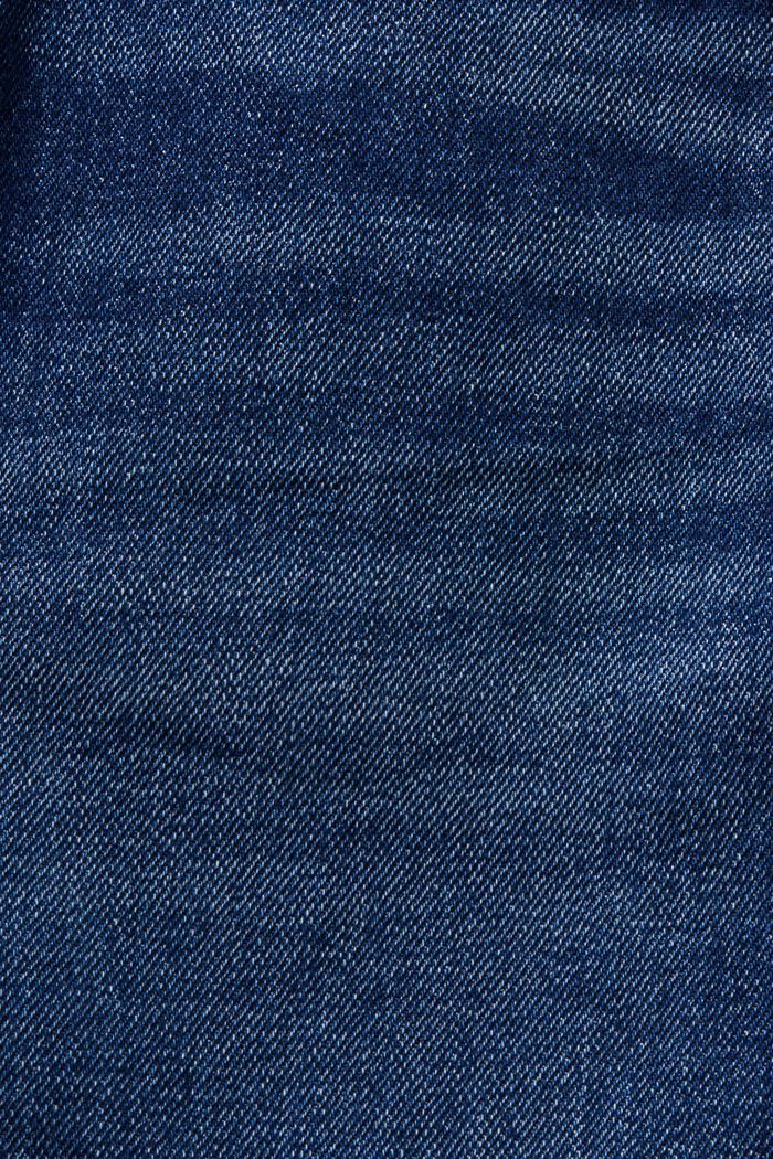 Dżinsowe szorty z bardzo wysokim stanem, BLUE DARK WASHED, detail image number 5