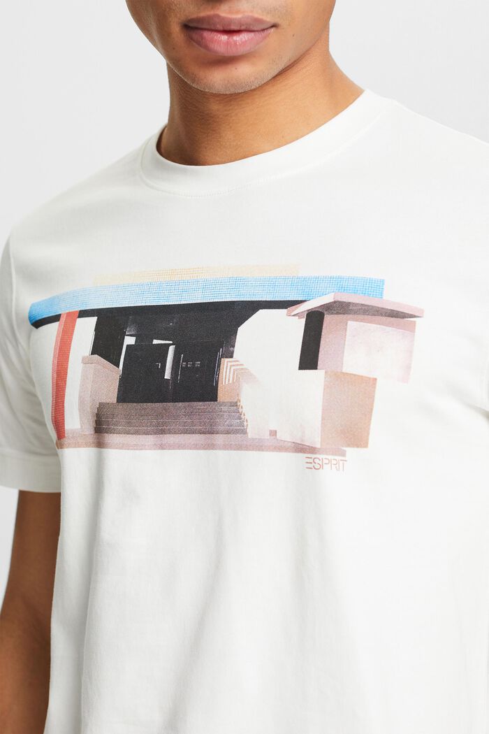 T-shirt z graficznym nadrukiem, OFF WHITE, detail image number 3