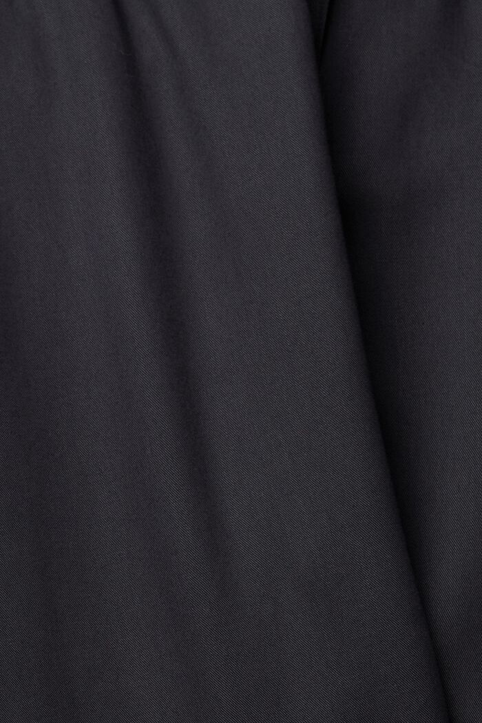 Sukienka ściągana sznurkiem, TENCEL™, BLACK, detail image number 1